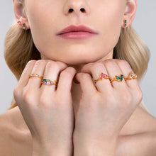 Lade das Bild in den Galerie-Viewer, Satin Corner Ring