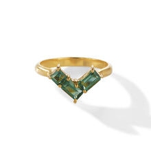 Lade das Bild in den Galerie-Viewer, Satin Corner Ring