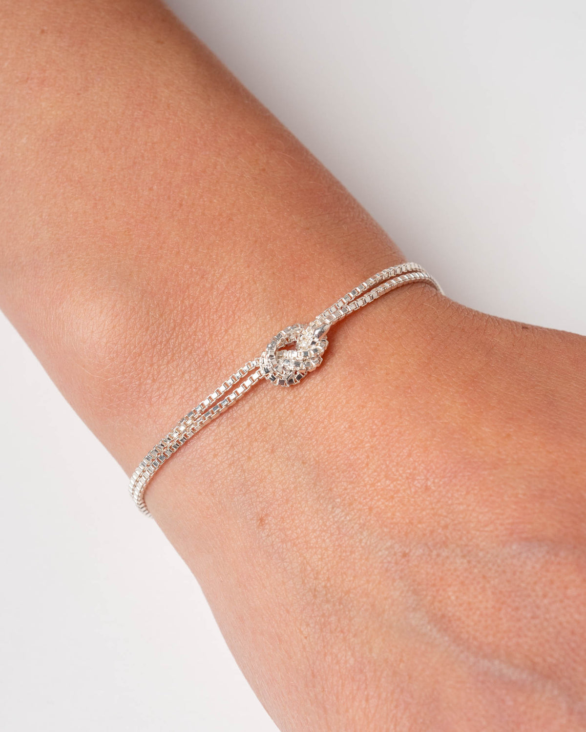 Lucky Knot Armband aus Sterling Silber, Ansicht 2