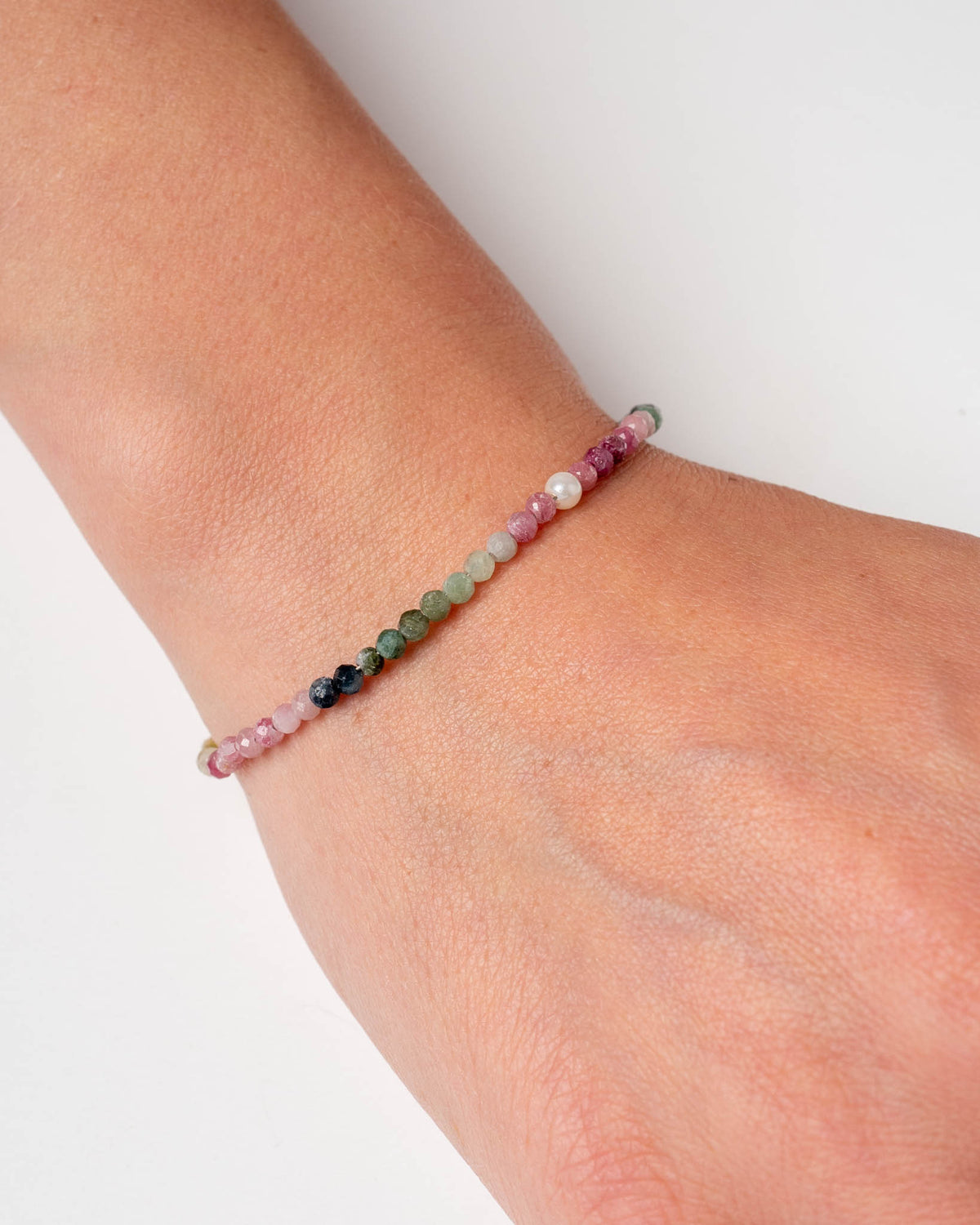 The Gradient Armband aus vergoldetem Sterling Silber mit Turmalin, Ansicht 2