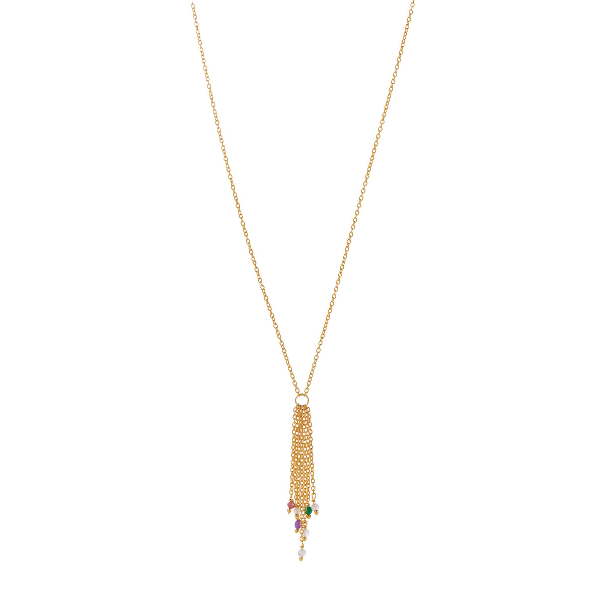 Fountain Kette aus vergoldetem Sterling Silber