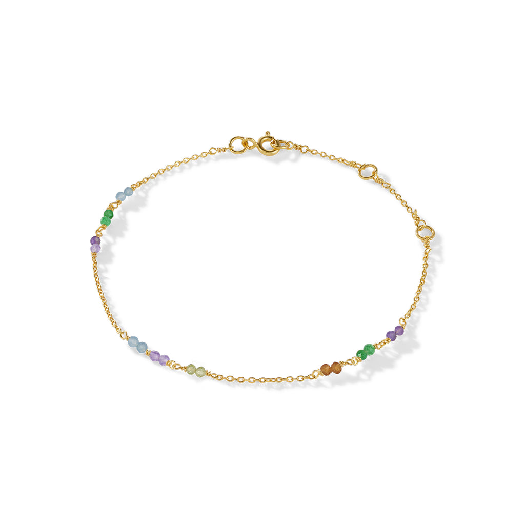 Petit Jardin Armband – multi, vergoldet aus vergoldetem Sterling Silber