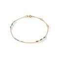 Petit Jardin Armband – multi, vergoldet aus vergoldetem Sterling Silber