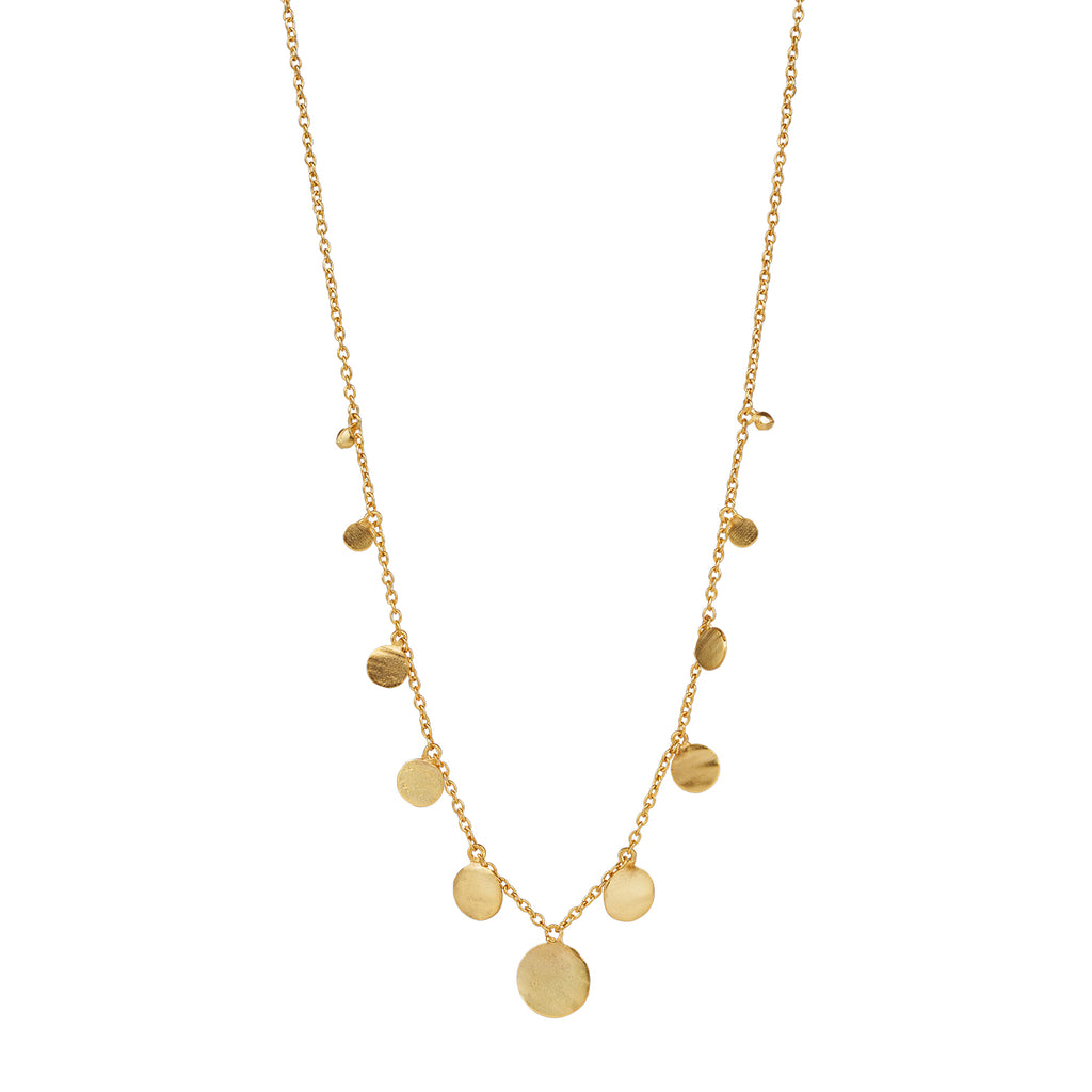 Shimmering Spring No.1 Kette aus vergoldetem Sterling Silber