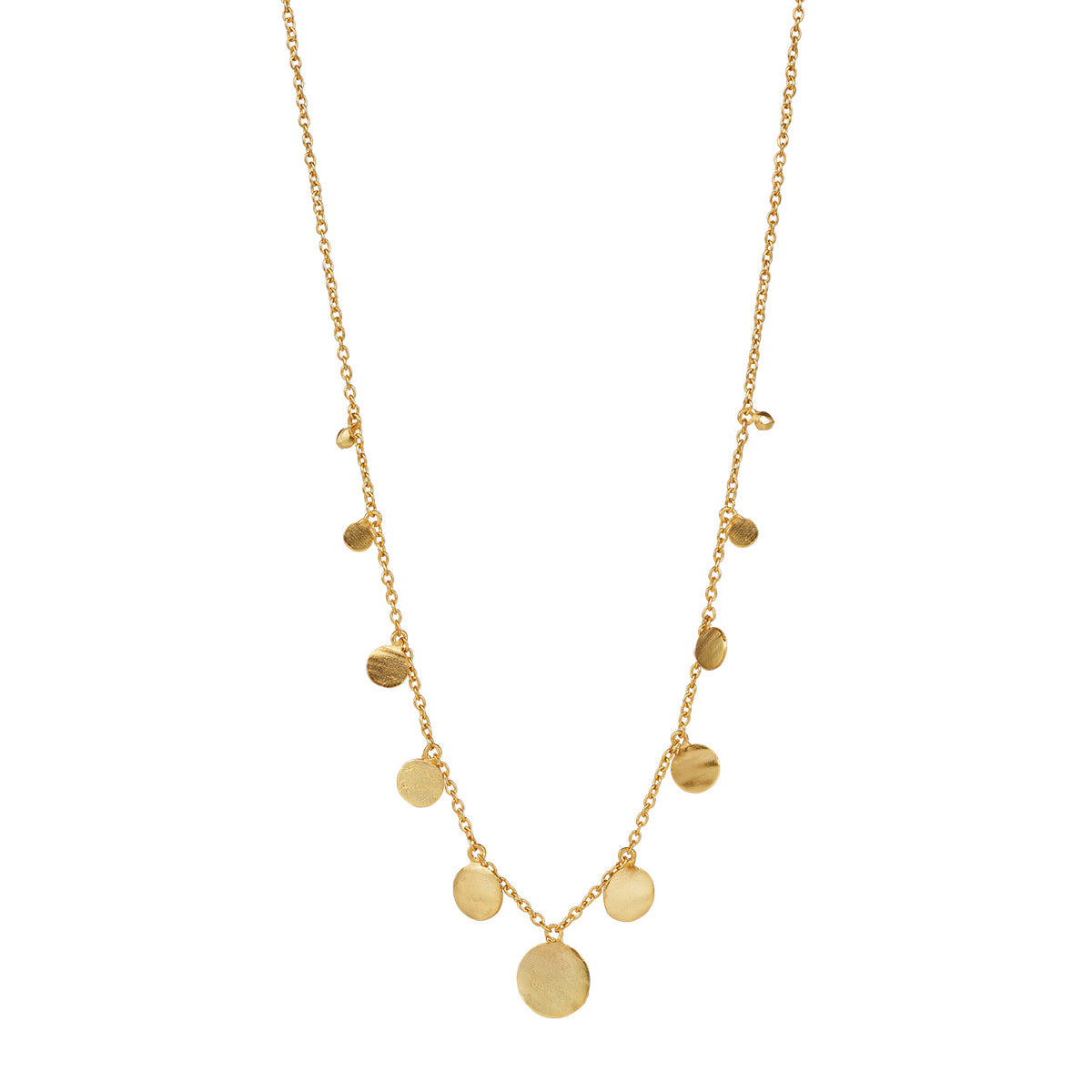 Shimmering Spring No.1 Kette aus vergoldetem Sterling Silber
