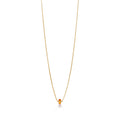 Tiny Melody Kette aus vergoldetem Sterling Silber mit Carneol