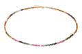 The Gradient Kette aus vergoldetem Sterling Silber mit Turmalin, Perle